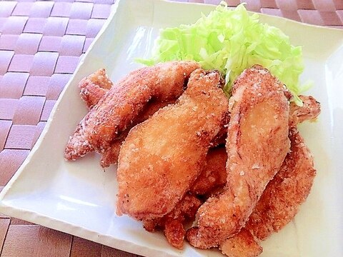 フライパンで♪鷄むね肉の竜田揚げ✿